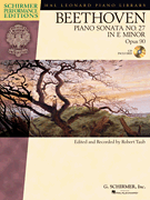 Sonata No 27 in E Minor Opus 90 w/cd [piano]