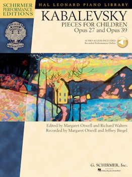 Pieces for Children Op. 27 and 39 by Kabalevsky Dmitri - Walters and Otwell - for Piano with CD