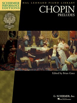 Chopin - Preludes - Schirmer Performance Editions Book Only Piano Solo