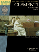 G Schirmer Muzio Clementi   Sonatinas Op 36 - Piano - Schirmer Performance EditionBook Only