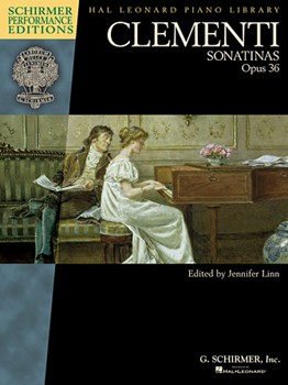 Clementi - Sonatinas, Opus 36 - Schirmer Performance Editions Book Only
