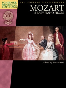 15 Easy Piano Pieces [piano] Schirmer Performance Book Only