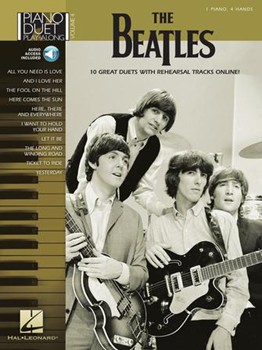 Hal Leonard   The Beatles The Beatles - Piano Duet Play Along Volume 4 - 1 Piano  / 4 Hands