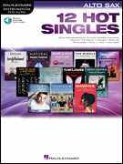 12 Hot Singles w/online audio [alto sax]