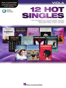 12 Hot Singles w/online audio [viola]