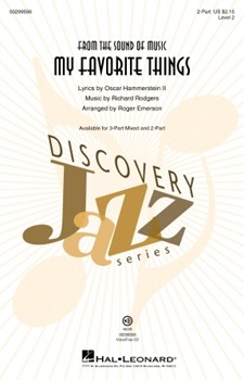 My Favorite Things by Rodgers and Hammerstein - Emerson Roger - for 2-Part