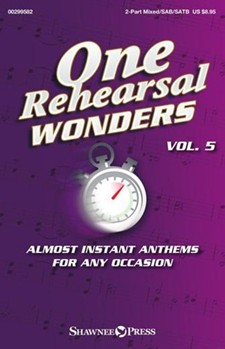 One Rehearsal Wonders Volume 5 by Various - Various - for Mxd Voices and Piano