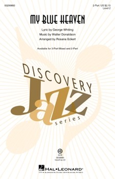 My Blue Heaven by Donaldson Walter - Eckert Rosana - for 2-Part