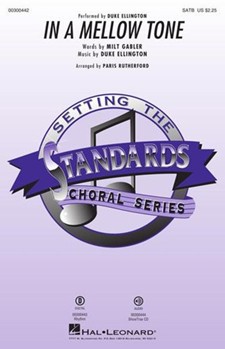 In a Mellow Tone by Ellington Duke - Rutherford Paris - for SATB