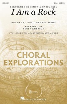 I Am a Rock by Simon Paul - Emerson Roger - Simon and Garfunkel for 2-Part