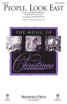 People Look East by Traditional French Carol - Leavitt John - for SSA