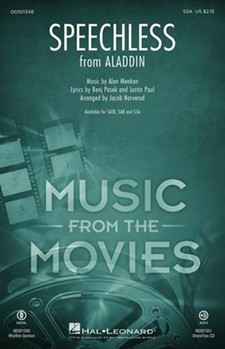 Speechless from Aladdin by Menken Alan - Narverud Jacob J - Naomi Scott for SSA and Piano