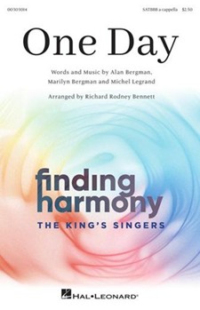 One Day by Legrand Michel - Richard Rodney Bennett - for SATBBB a cappella