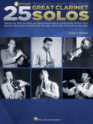 25 Great Clarinet Solos w/online audio [clarinet]