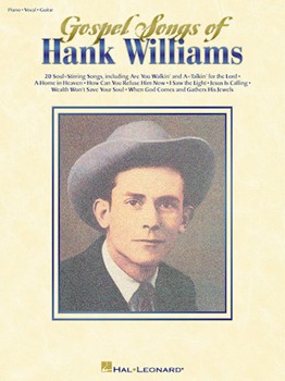 Gospel Songs Of Hank Williams by Williams Hank Hank Williams for PVG Collection