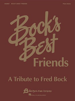 Bock's Best Friends by Various - Sanborn Jan - for Piano