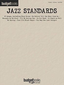 Jazz Standards by Various - Budget Books - for PVG Collection