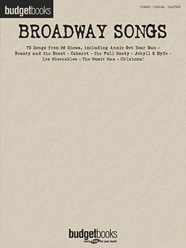 Broadway Songs by Various - Budget Books - for PVG Collection