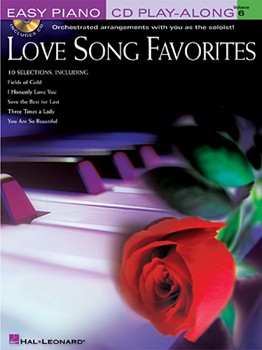 Love Song Favorites by Various for Piano Collection (Easy Piano Play-alon)