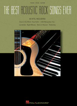 Hal Leonard Various   Best Acoustic Rock Songs Ever - Piano / Vocal / Guitar