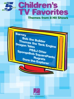 Children's Tv Favorites by Various - Five Finger Piano So - for Piano/Vocal