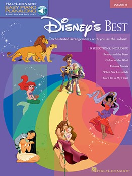 Disney's Best - Easy Piano Play-Along Volume 15 piano