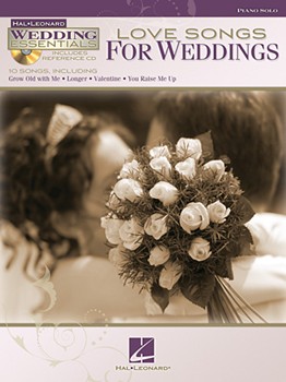 Hal Leonard Various   Love Songs for Weddings - Piano Solo - Book / CD