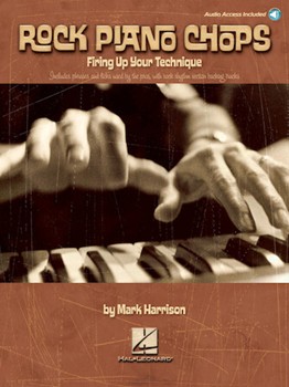 Rock Piano Chops by Harrison Mark Various for Book w/ Audio