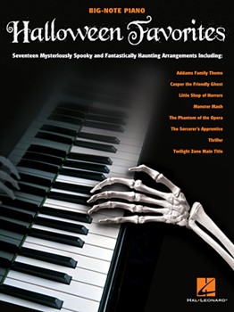 Hal Leonard Various   Halloween Favorites - Big Note Piano