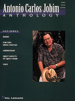 Anthology by Jobim Antonio Carlos Antonio Carlos Jobim for PVG w/gtr (W/guitar)