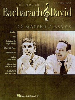 Songs Of Bacharach & David by Bacharach Burt Burt Bacharach for PVG Collection