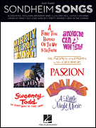 Sondheim Songs for Easy Piano Easy Piano