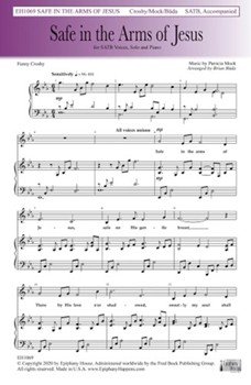 Safe in the Arms by Mock Patricia - Buda Brian - Fanny Crosfor SATB and Piano