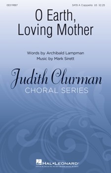 O Earth Loving Mother by Sirett Mark for SATB a cappella