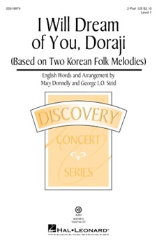 I Will Dream Of You Doraji by - Donnelly Mary - for 2-Part