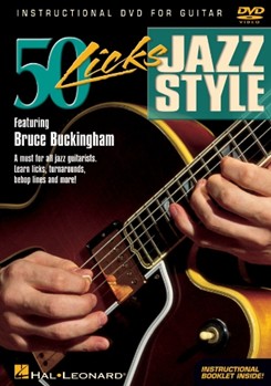 50 Licks Jazz Style by Bruce Buckingham for