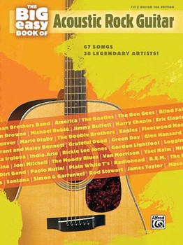 Big Easy Book Of Acoustic Rock Guitar by Various for Guitar Tab