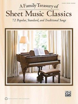 Treasury Of Sheet Music Classics by Various for PVG Collection