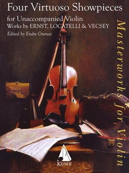 4 Virtuoso Showpieces by Various - Granat Endre - for Violin Solo