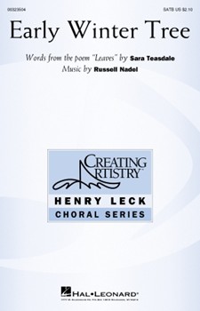 Early Winter Tree by Nadel Russell Teasdale Sara for SATB