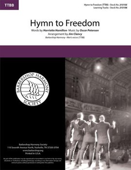 Hymn to Freedom by Peterson Oscar - Clancy Jim - Harriette Hamilton for TTBB a cappella