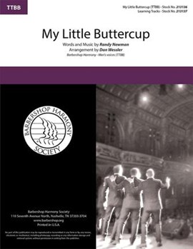 My Little Buttercup by Newman Randy - Wessler Dan - Three Amigos for TTBB a cappella