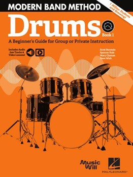 Modern Band Method - Drums Book 1 by - Burstein Hale Claxton and Wish - for