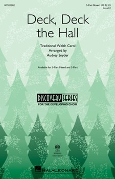 Deck Deck The Hall by Traditional - Snyder Audrey - for 3-Part Mixed
