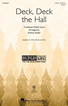 Deck Deck The Hall by Traditional - Snyder Audrey - for 2-Part