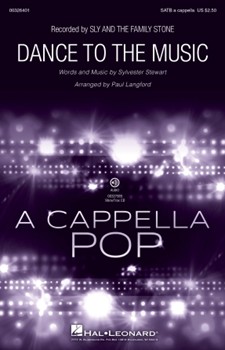 Dance to the Music by - Langford Paul - Sly and the Family Stone for SATB a cappella