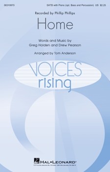 Home by - Anderson Tom - Phillip Phillips for Accompaniment Score and Parts