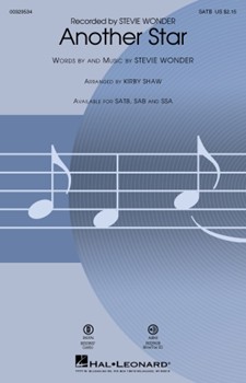 Another Star by Wonder Stevie - Shaw Kirby - Wonder Stevie for SATB