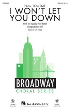 I Won't Let You Down by Yazbek David - Huff Mac - for SAB
