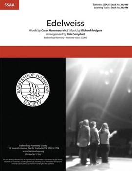 Edelweiss by Rodgers and Hammerstein - Campbell Rob - for SSAA a cappella